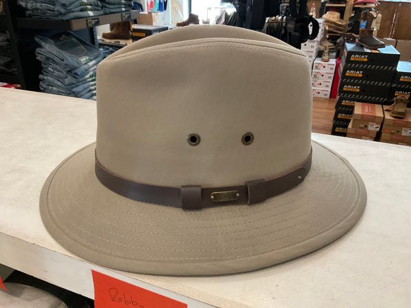 Scala SC61 Men's Cotton Blend Safari Hat - Kaki