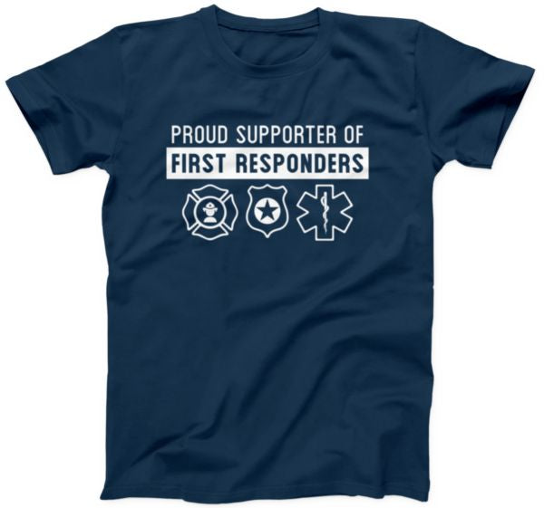 MP Tee Shirts - Proud Supporter First Rowesponders