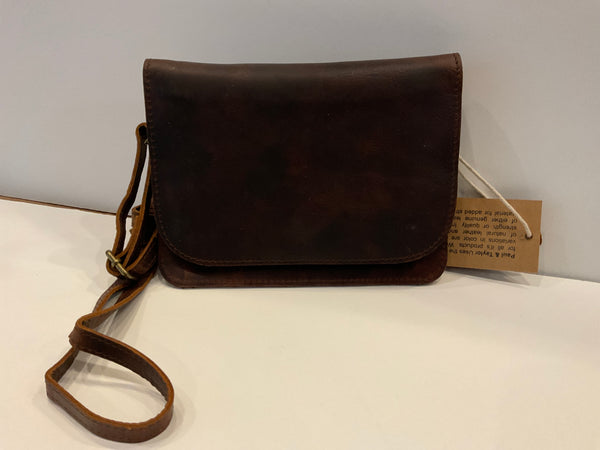 Paul & Taylor 17203 - Cross Body - Honey Brown