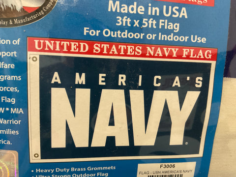 Flags: America’s Navy 3′ x 5′ Flag F3006