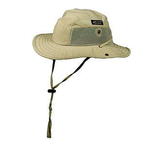 Dorfman Pacific MC10 Supplex Nylon Camp Hat, Kaki