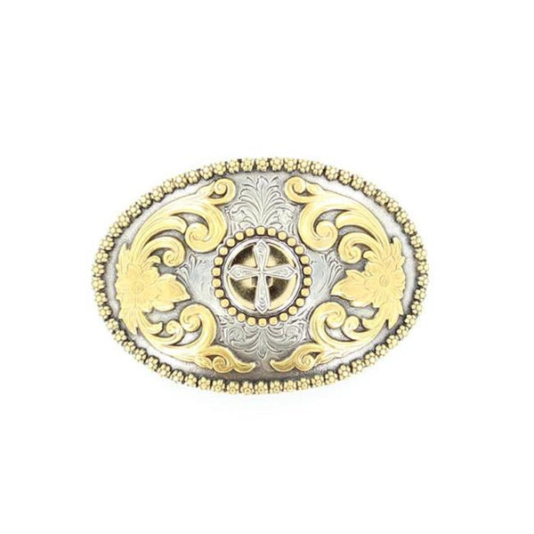 M&F Nocona 3756645 Womens Berry Edge Cross Buckle