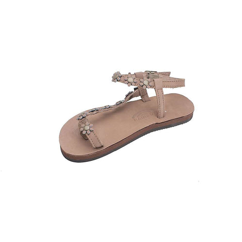 Rainbow Kid's Delilah Sandal - Dark Brown