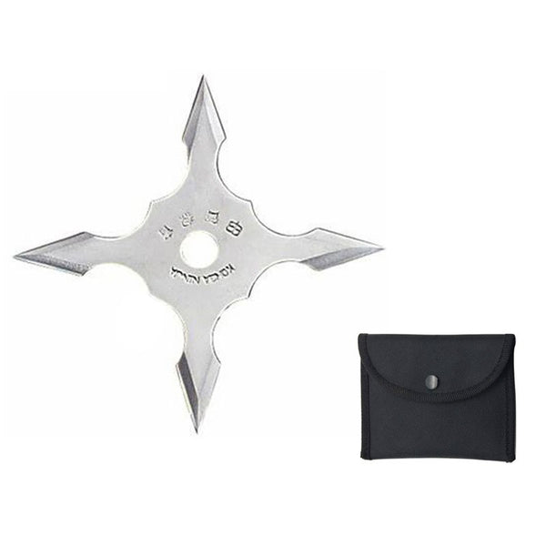 Self Defense Supply - 4 Point Throwing Star - Silver
Item ID: TS11S