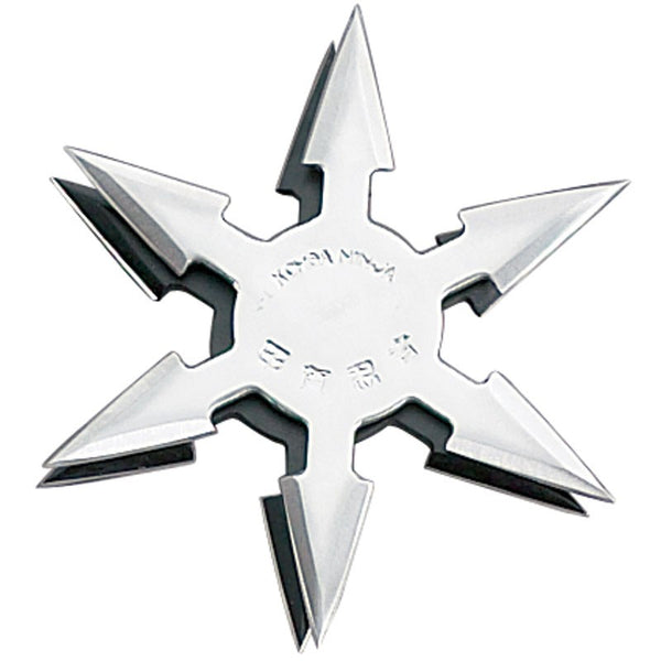 Self Defense Supply - 6 Point 4" Throwing Star - Silver
Item ID: TS13S