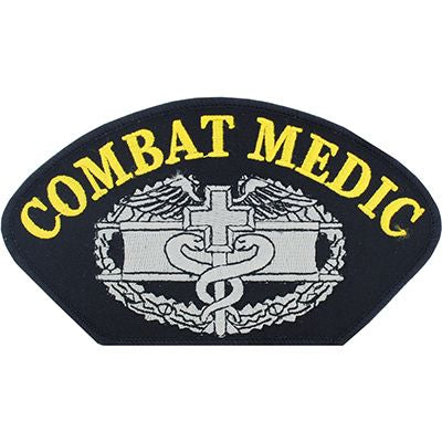 PATCHES: ARMY HAT Combat Medic (3" X 5-1/4")