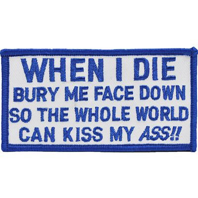 PATCHES: When I Die
