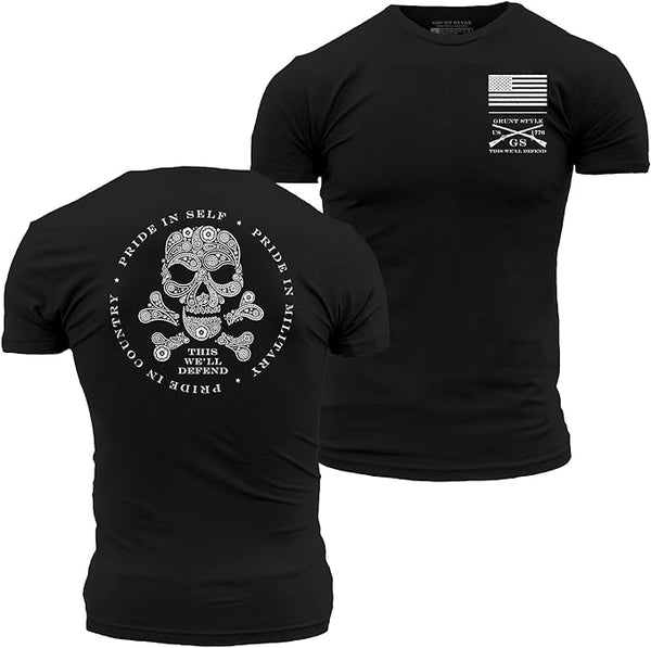 Grunt Style - GS5782 - Men’s death paisley - black