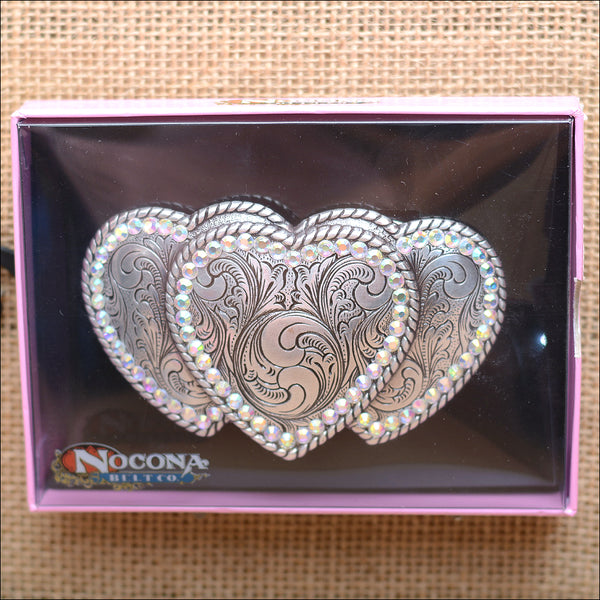 M&F Blazinā Roxx 37534 Womenās Hearts Buckle
