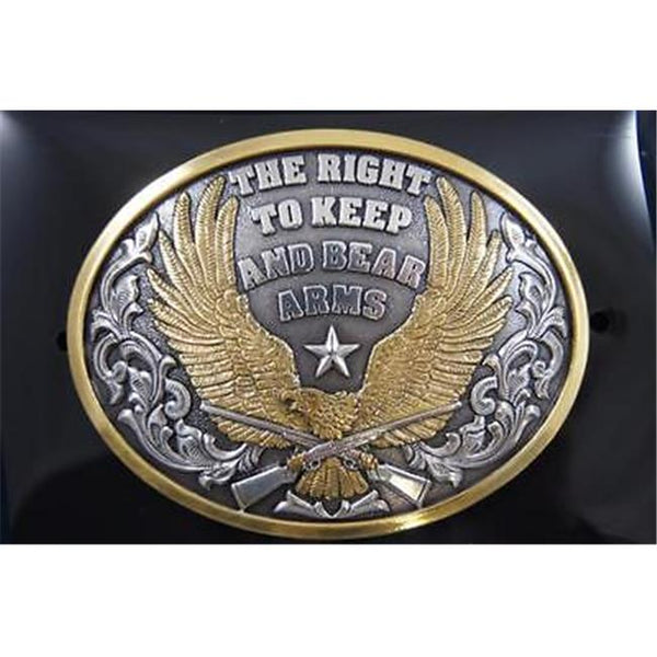 M&F Nocona 37117 Oval Right To Keep and Bear Arms