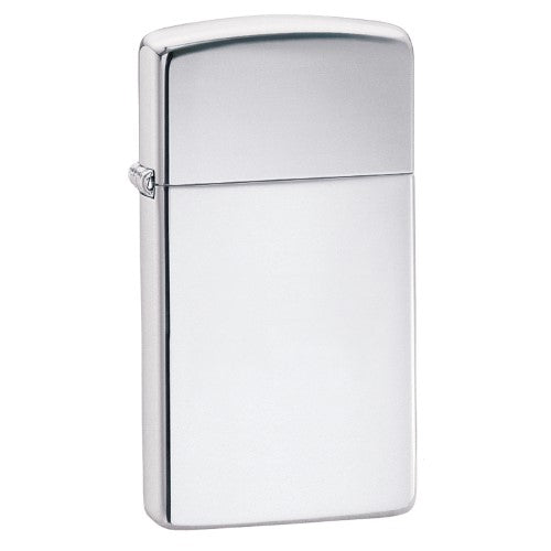 Zippo: Slim High Pol Chrome