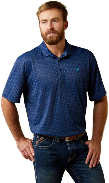Ariat All Over print SS Polo