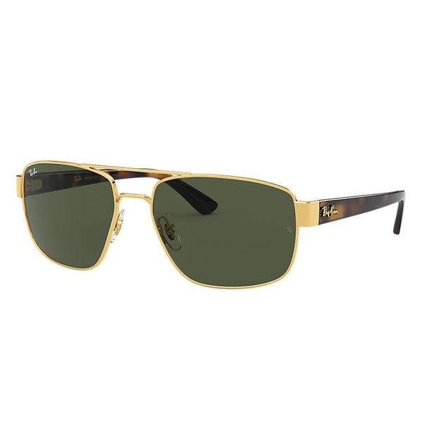 Ray-Ban RB 3663 001/31 Arista - Gold - Green
