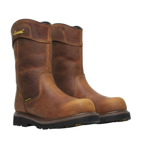 Thorogood 804-4343 Men's 11” Crazy Horse Job site Wellington