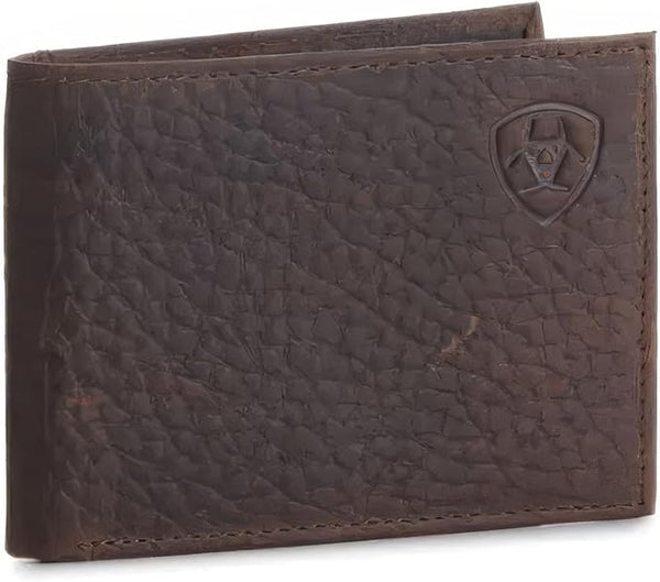 Ariat Bifold Shield Logo Brown A3547602
