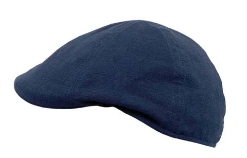 Broner 71-454 Navy Linen/Cotton Pub Cap