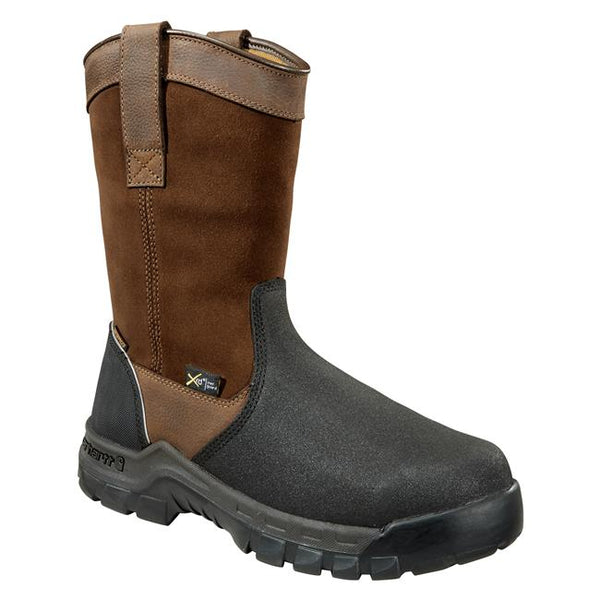 Carhartt CMF1721 Men’s 11" Wellington Met Guard Composite Toe Waterproof Boots/.≤