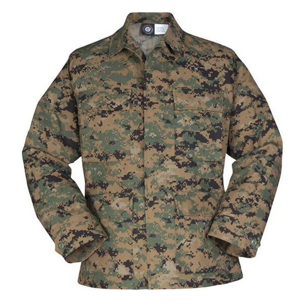 Propper 5450: BDU Ripstop Shirt / Coat - Digital Woodland