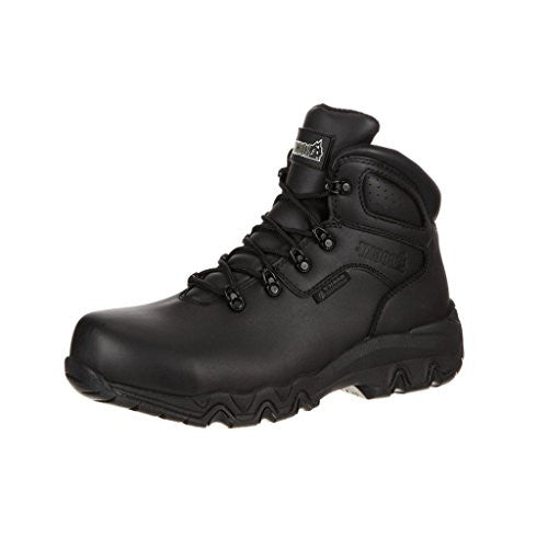 Rocky Men's 6" Bigfoot Composite Toe Black Leather
