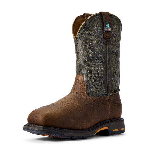 Ariat 10017174 WorkHog Wide Square Toe Met Guard Composite Toe Work Boot