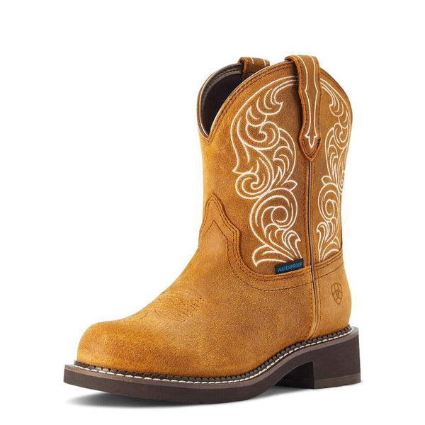 Ariat 10042417 Women's Fatbaby Heritage Waterproof Western Boot