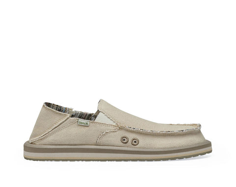 Sanuk Men's Vagabond ST Hemp Slip-on Shoe