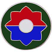 PINS- ARMY, 009TH INF.DIV. (1")