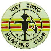 PINS- VIET, V.C. HUNTING CLB W/SOLDIER (1")