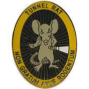 PINS- VIET, TUNNEL RAT (1-1/16")