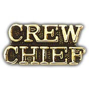 PINS- USAF, SCR, CREW CHIEF (1")