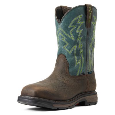 Ariat 10038924 Men's WorkHog XT Wide Square Toe BOA Waterproof Carbon Toe Work Boot