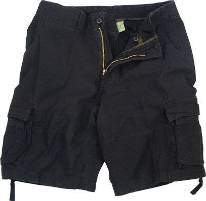 Rothco Vintage Infantry Shorts - Black