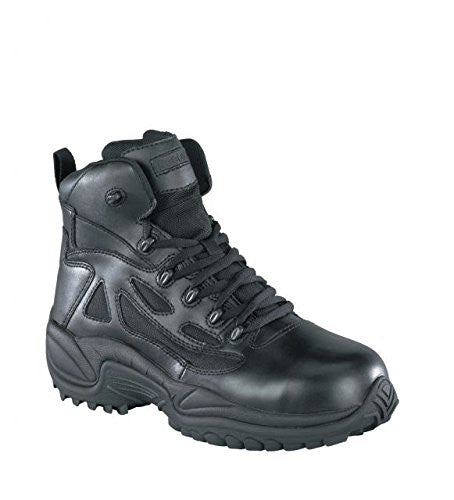 Reebok Men's 6" Rapid Response Rb Composite Toe Combat Boot Black