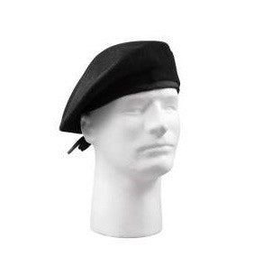 inspection Ready Black GI Type Beret