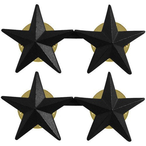 Officer Stars: Black