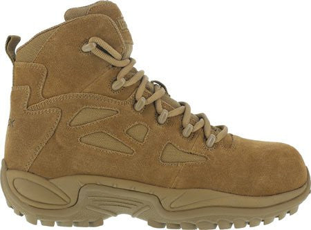 Reebok Boots RB8650: Men's Stealth Rapid Response 6" Side Zip Boot - Coyote