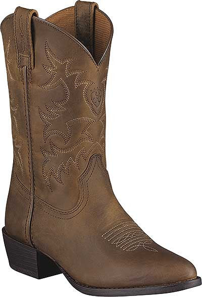 Ariat Boots 10001825: Kids 8 Inch Heritage Western Boot