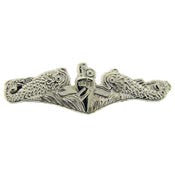 Pins USN Navy, SUB.DOLPH., SILVER (1-1/4")