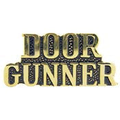 Pins: ARMY,SCR,DOOR GUNNER (1")