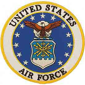 PATCHES: USAF EMBLEM (03) (3")