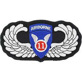 PATCHES: ARMY 011TH AIRBORNE WING (4 1/8")