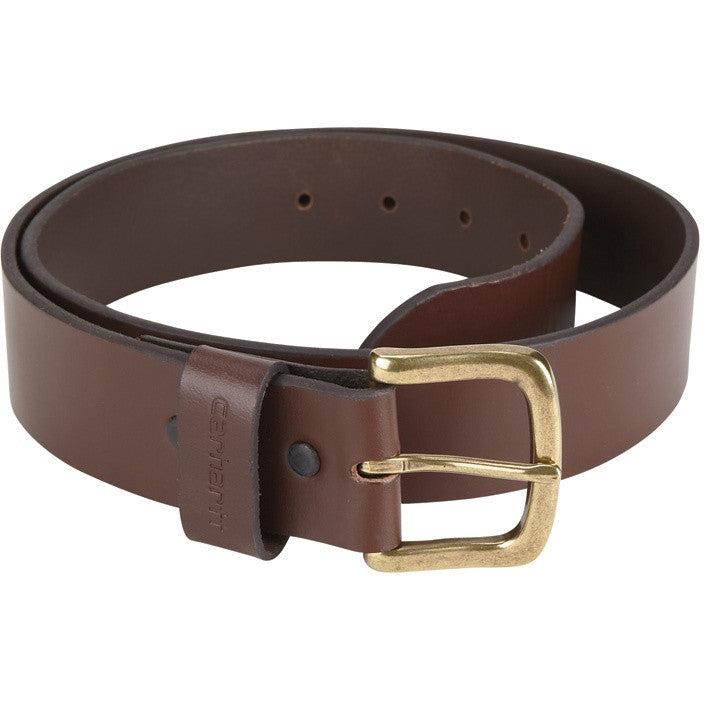 Carhartt Lth. Belts: Journeyman Cowhide Leather Belt Brown