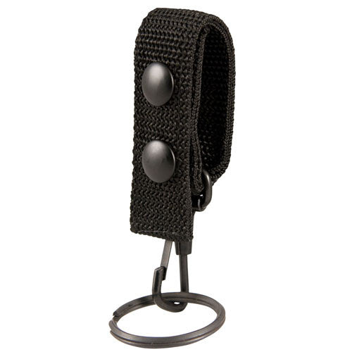 Boston Leather 1" Wide Ballistic Nylon Belt Keeper and Key Holder