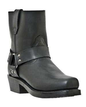 Dingo Men's Rev-Up Short Leather Motorcycle Boot