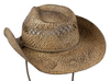 Conner Hats: Organic Aussie Raffia Western Hat With Concho