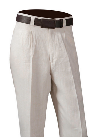 INSERCH PANTS ONE PLEAT 100% LINEN