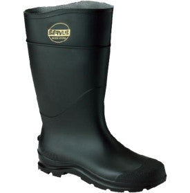 Honey Well: Boot Pvc Pln Toe 16in Black