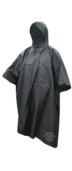 Poncho: One Size Black