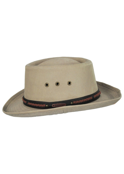 Stetson Gentleman Jim Cotton Blend Tiller Hat