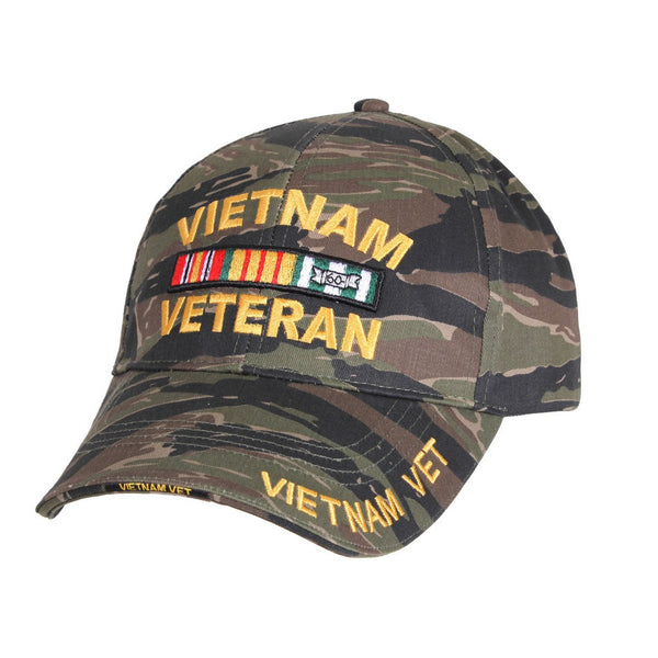 Rothco Hats: Vietnam Tiger Stripe Deluxe Low Profile Cap